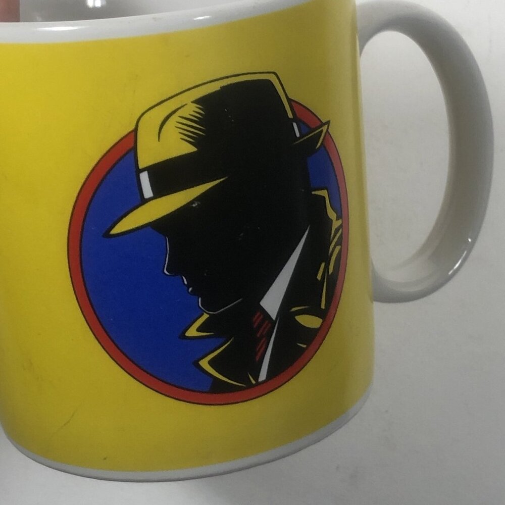 Vintage Collector's Ceramic Mug Of Disney's Dick Tracy by Applause Co. Korea - Picture 7 of 7
